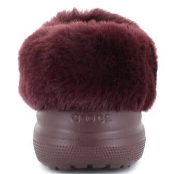 NWT Plush Lined Burgundy Clogs - Picture 4 of 9